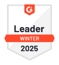 G2 Leader badge, Winter 2025